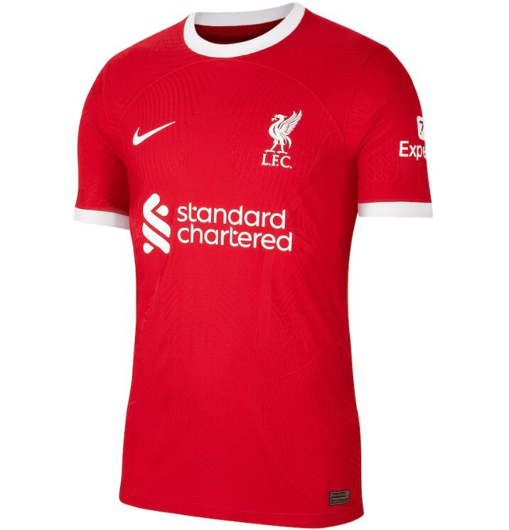 Liverpool Home Kit Soccer Jersey 2023/24 Player Edition